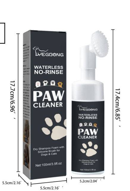 Mousse Nettoyante Sans Rinçage – Soin & Protection des Pattes Chiens & Chats - Montoutous