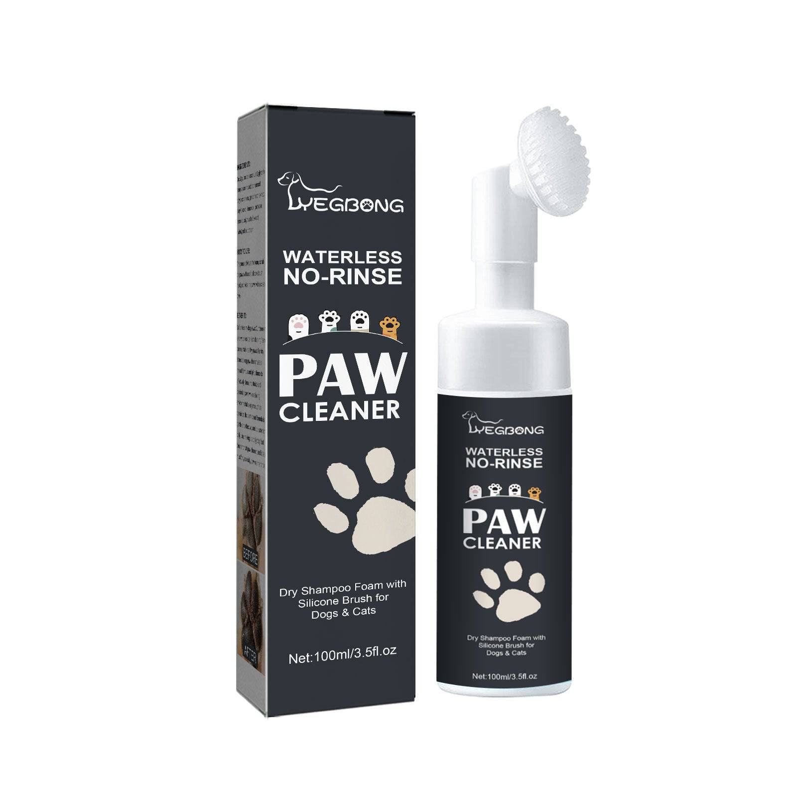 Mousse Nettoyante Sans Rinçage – Soin & Protection des Pattes Chiens & Chats - Montoutous