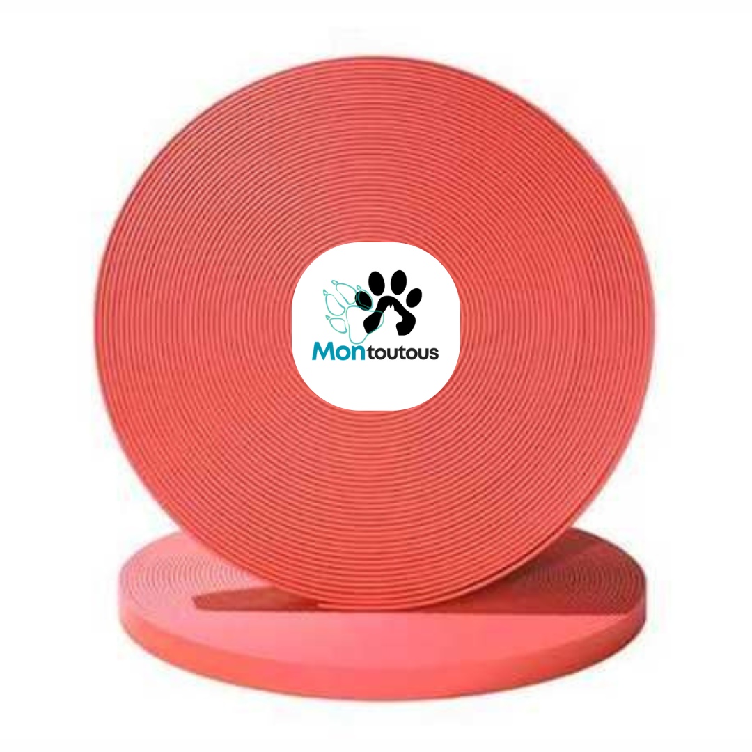 Laisse 3/4 ( 4 pied) pour Chien en Biothane – Fait Main au Québec - Montoutous