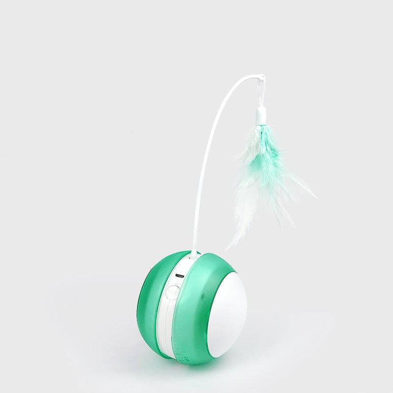 Balle Interactive USB – Jouet Lumineux & Automatique pour Chats - Montoutous