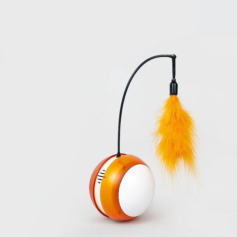 Balle Interactive USB – Jouet Lumineux & Automatique pour Chats - Montoutous