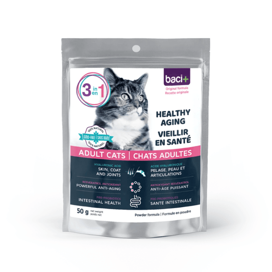 3en1 – Soutien Articulaire, Digestif & Cardiaque pour Chats Seniors - Montoutous
