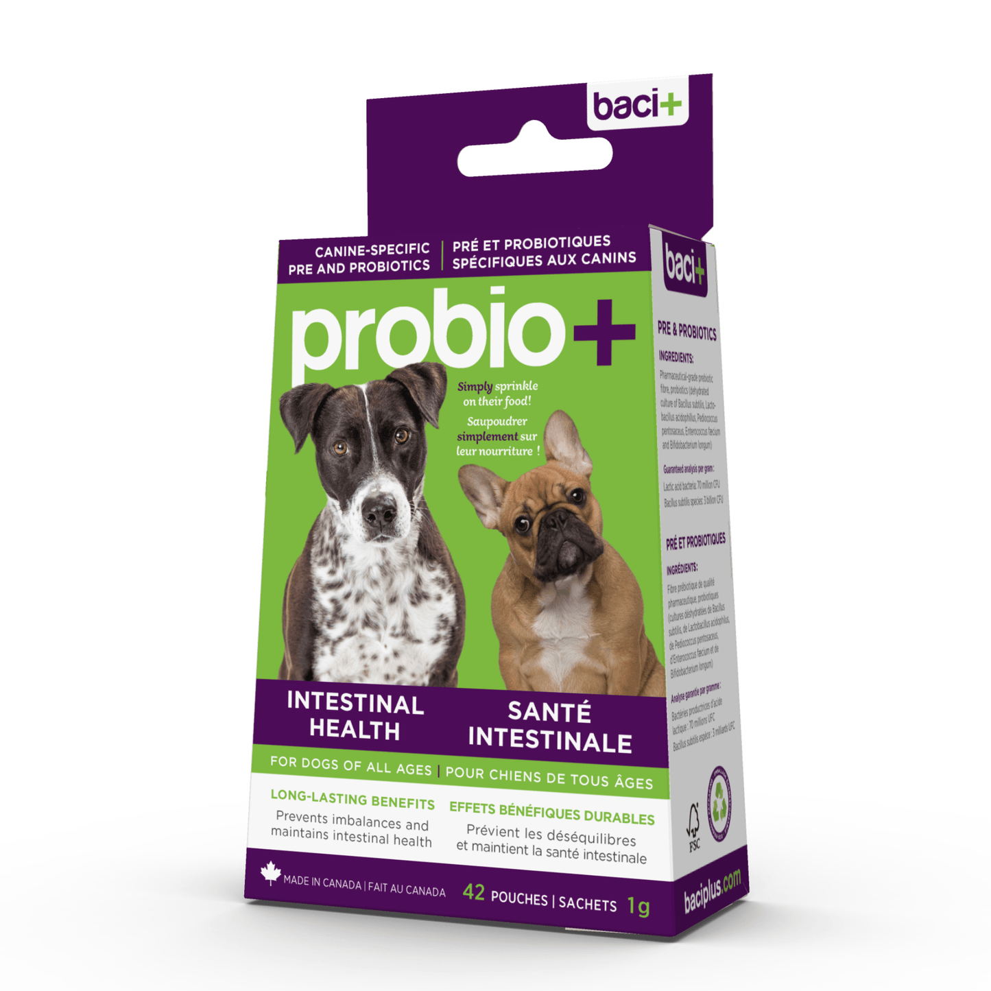Probio+ – Pré & Probiotiques Naturels pour Chiens & Chiots - Montoutous