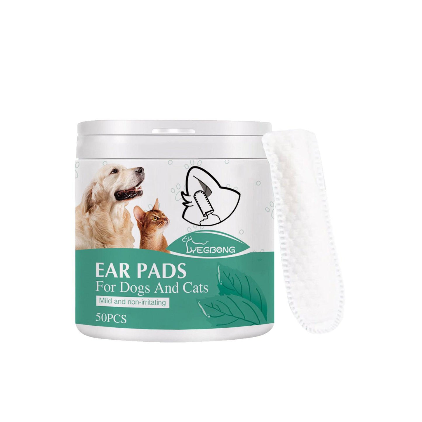 Lingettes Nettoyantes Oreilles – Hygiène & Soin Anti-Acariens pour Chiens & Chats - Montoutous