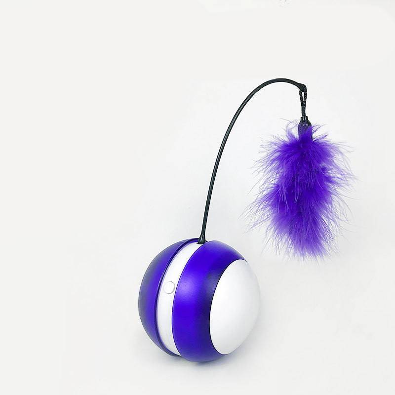 Balle Interactive USB – Jouet Lumineux & Automatique pour Chats - Montoutous