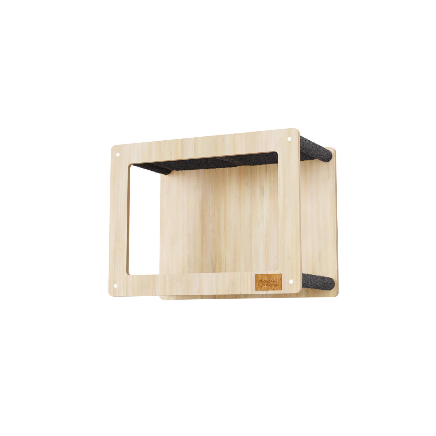 Cachette Murale HideoutSquare – Double Hammac et Surface à Griffer