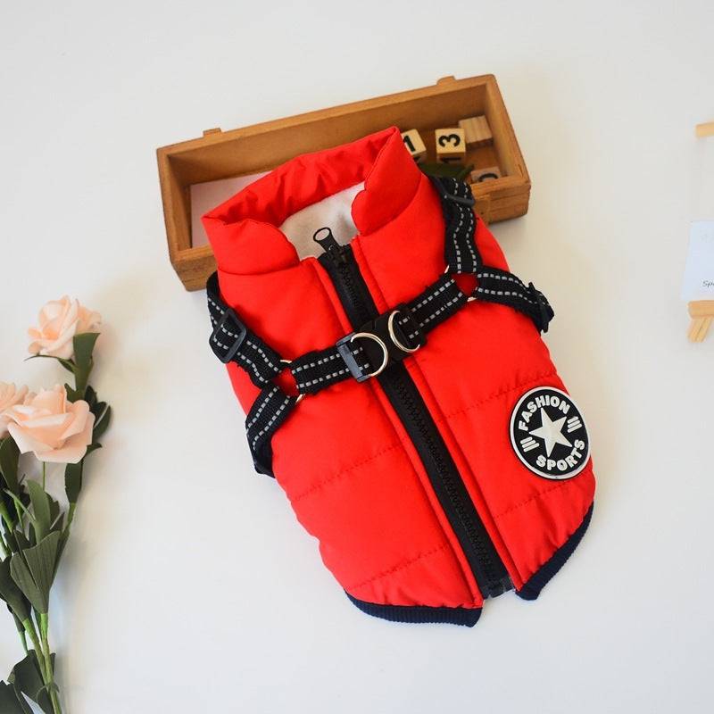 Manteau Décontracté en Polyester – Confort & Style pour Animaux - Montoutous