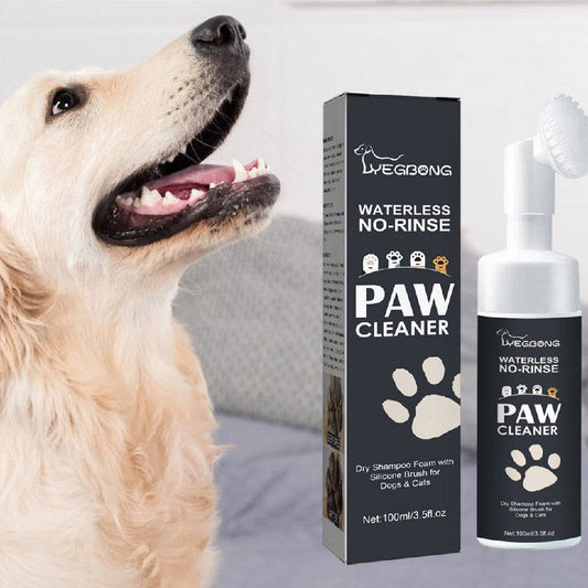 Mousse Nettoyante Sans Rinçage – Soin & Protection des Pattes Chiens & Chats - Montoutous