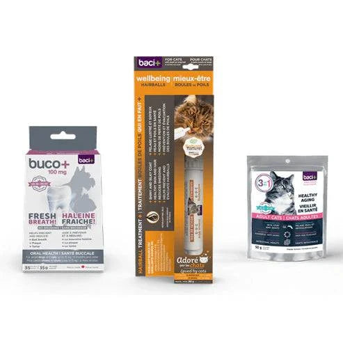 Trousse Soins Complets pour Chats Âgés – Peau, Articulations & Boules de Poils - Montoutous
