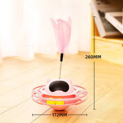 Jouet Bâton Interactif pour Chat – Stimulation & Amusement - Montoutous