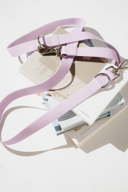 Ensemble Lilas – Harnais, Collier et Laisse pour Chien