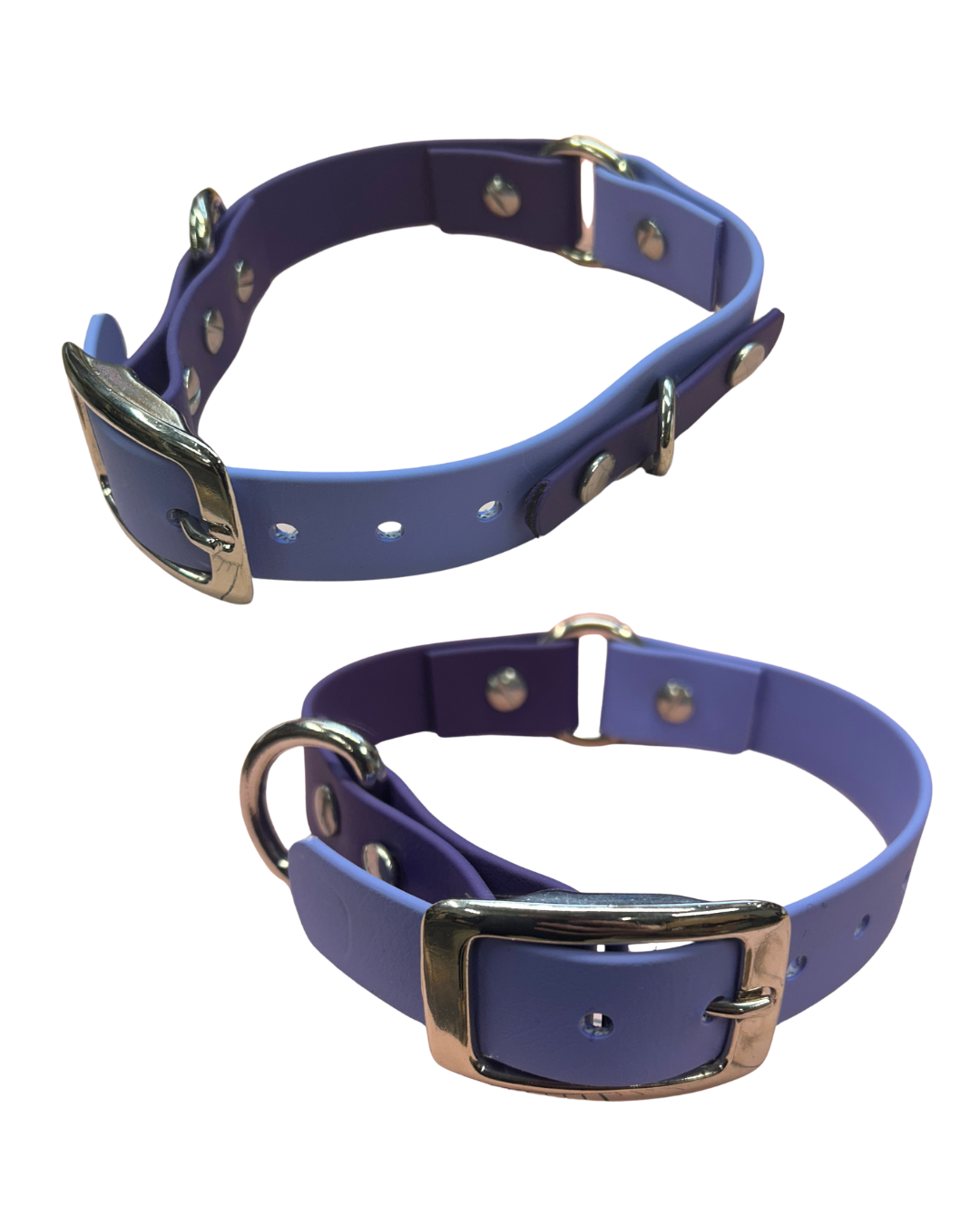 Collier 1' en Biothane "Édition Limitée" 2 Couleurs pour Chien – Fait Main au Québec