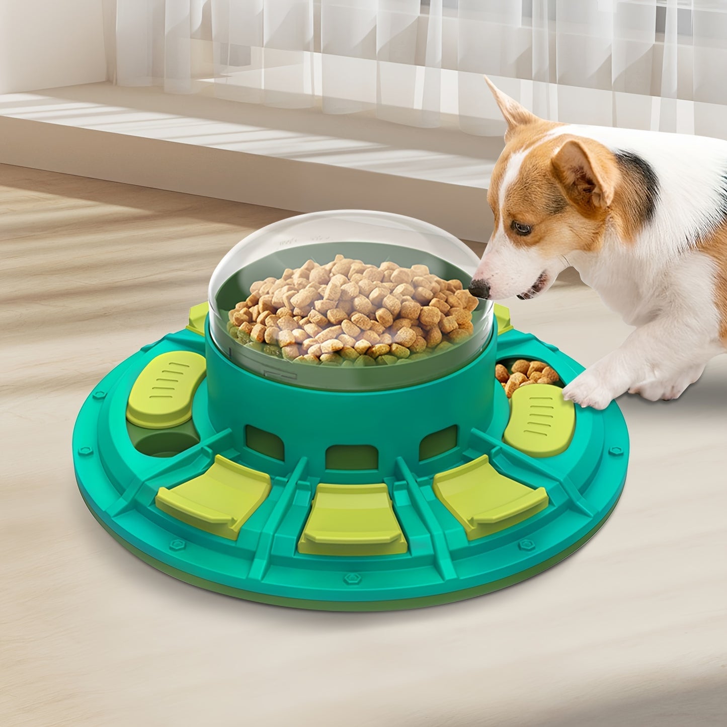 Jouet de puzzle interactif pour chien