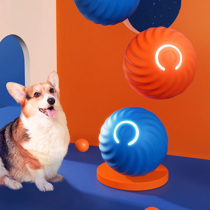 Boule interactive pour chien jouet résistant aux morsures