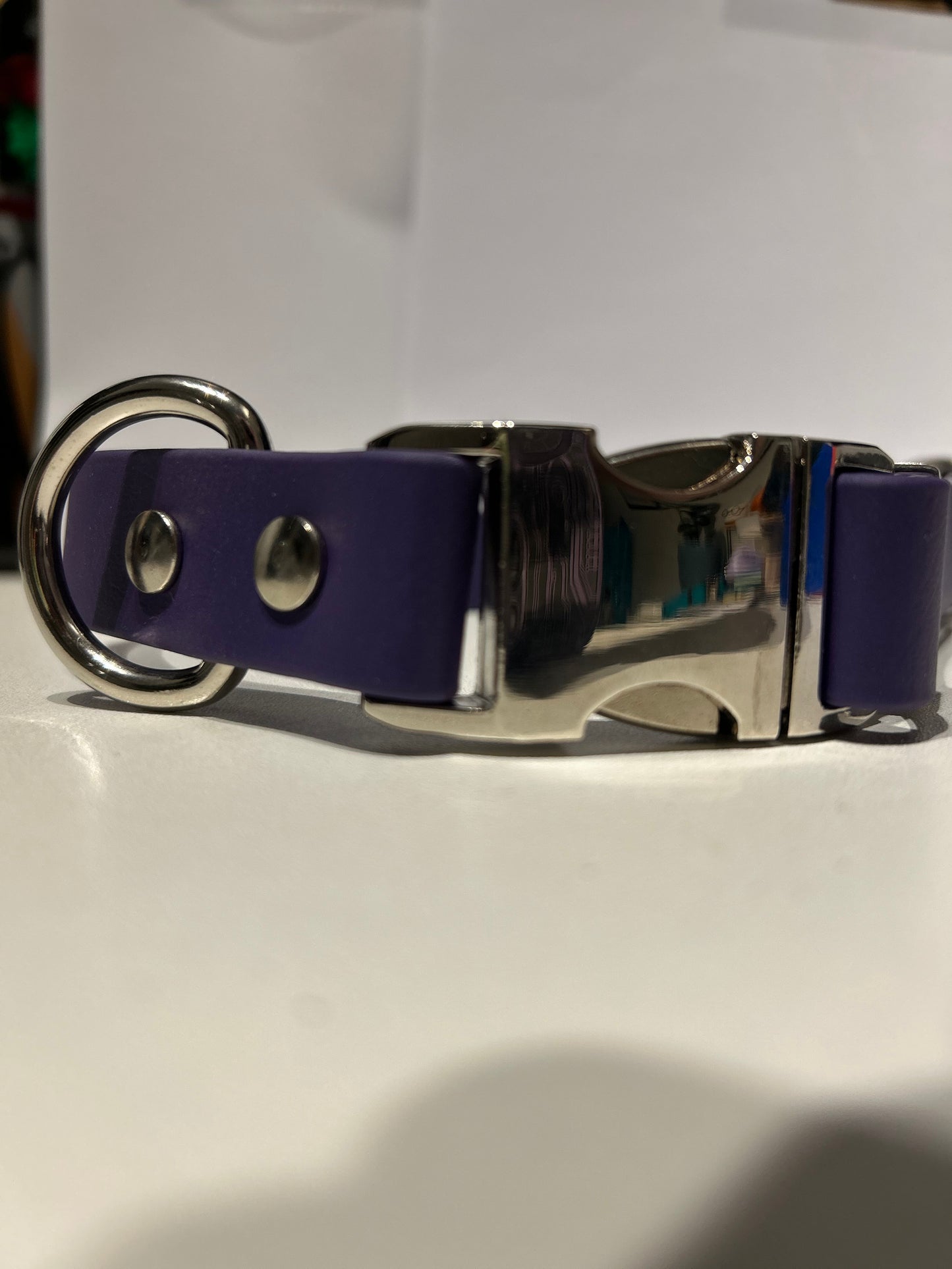 Collier en Biothane pour chien – Boucle en aluminium à attache rapide