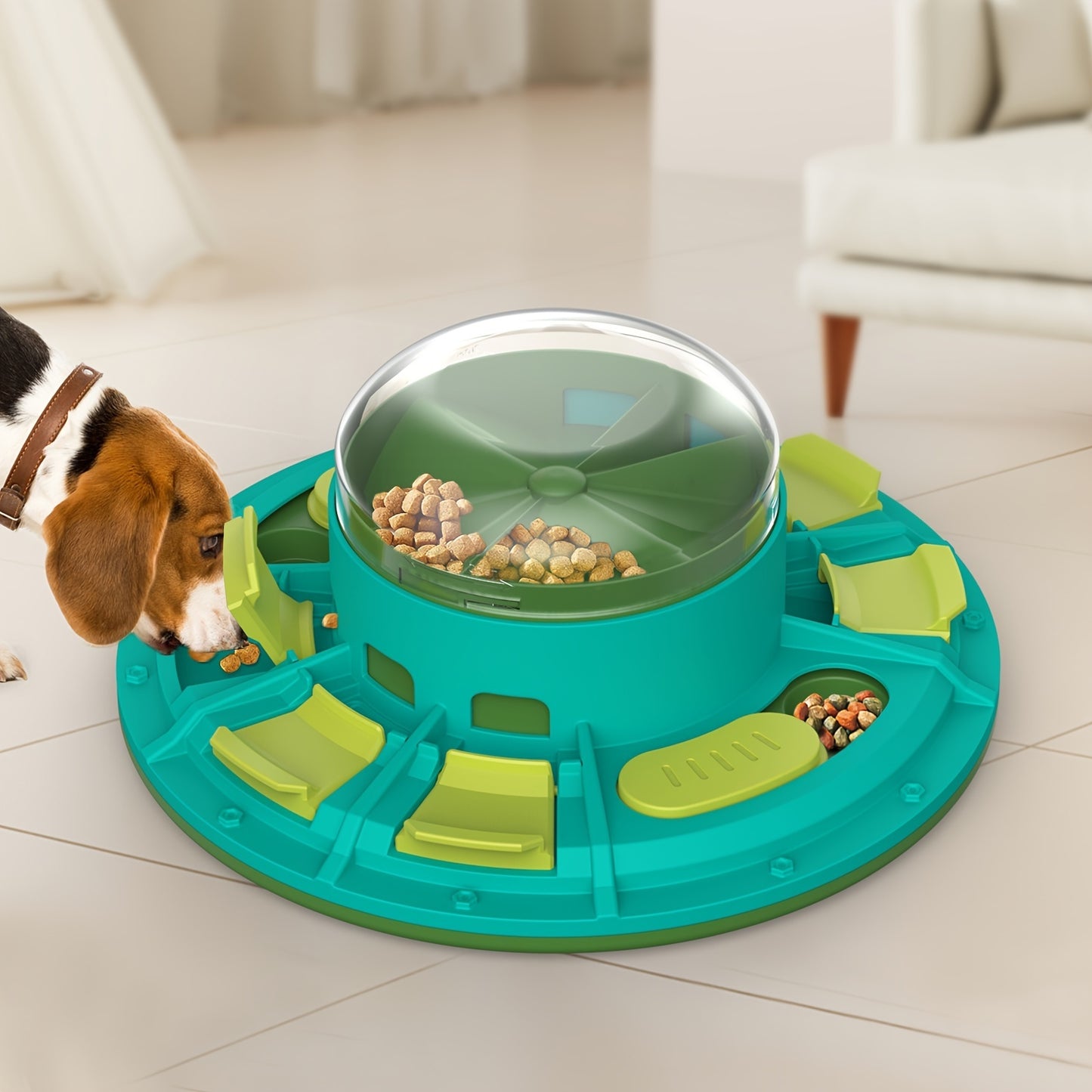 Jouet de puzzle interactif pour chien