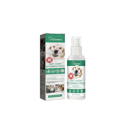 Spray anti mastication pour animaux de compagnie