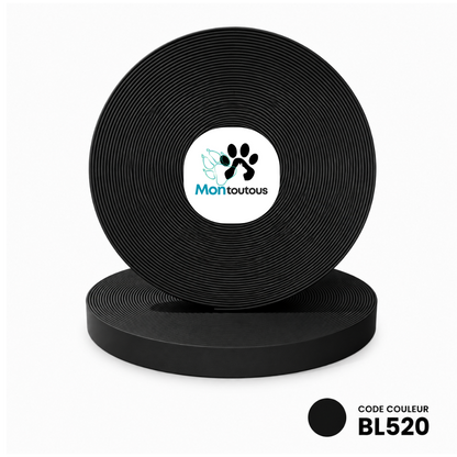 Licou de toilettage en BioThane pour chien 19" et 21" | Fait main au Québec