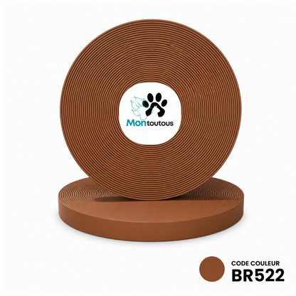 Licou de toilettage en BioThane pour chien 19" et 21" | Fait main au Québec