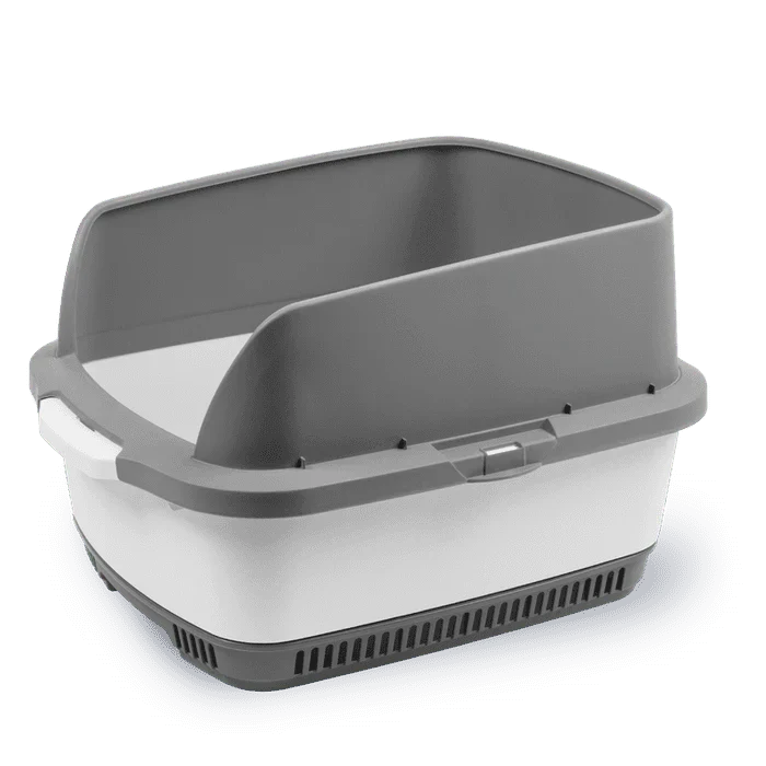 Bac à Litière Cateco – Anti-Odeurs avec Aération Active