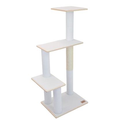 Arbre à Chat Noba – 3 Niveaux en Contreplaqué Moderne