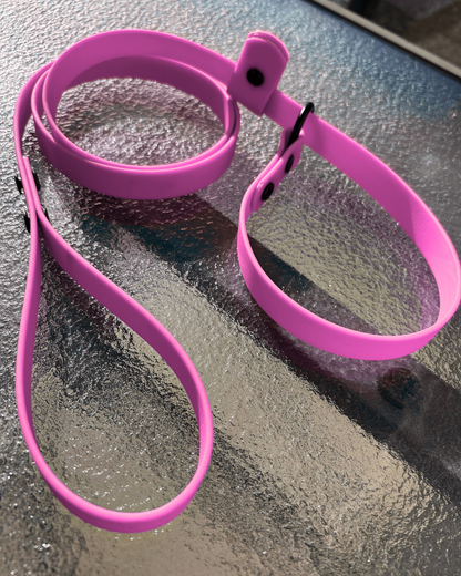 Laisse lasso en Biothane pour chien - Fait Main au Québec