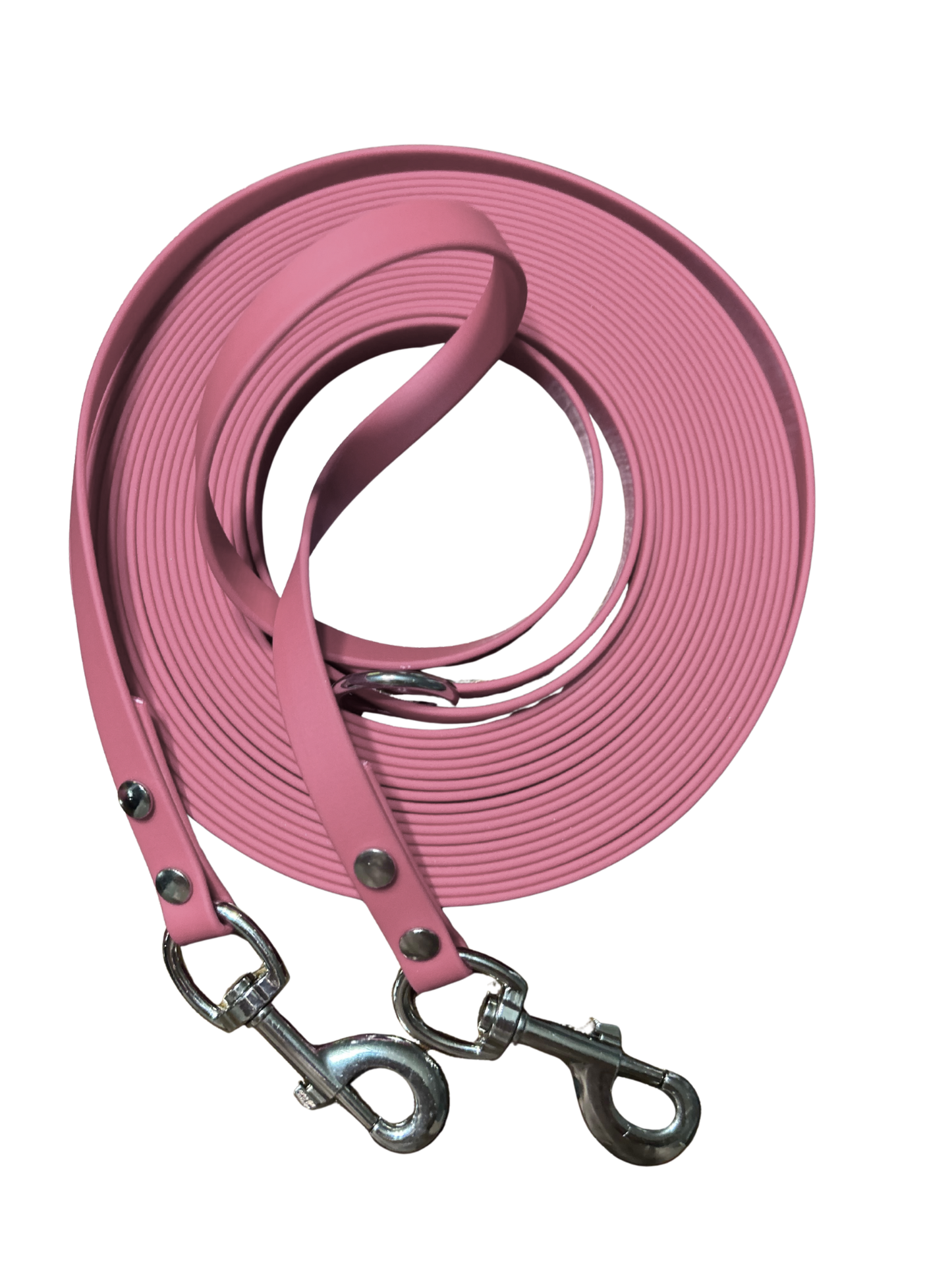 Longe TWO SNAP pour Chien en Biothane – Fait Main au Québec