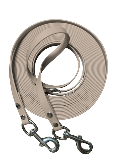 Longe TWO SNAP pour Chien en Biothane – Fait Main au Québec