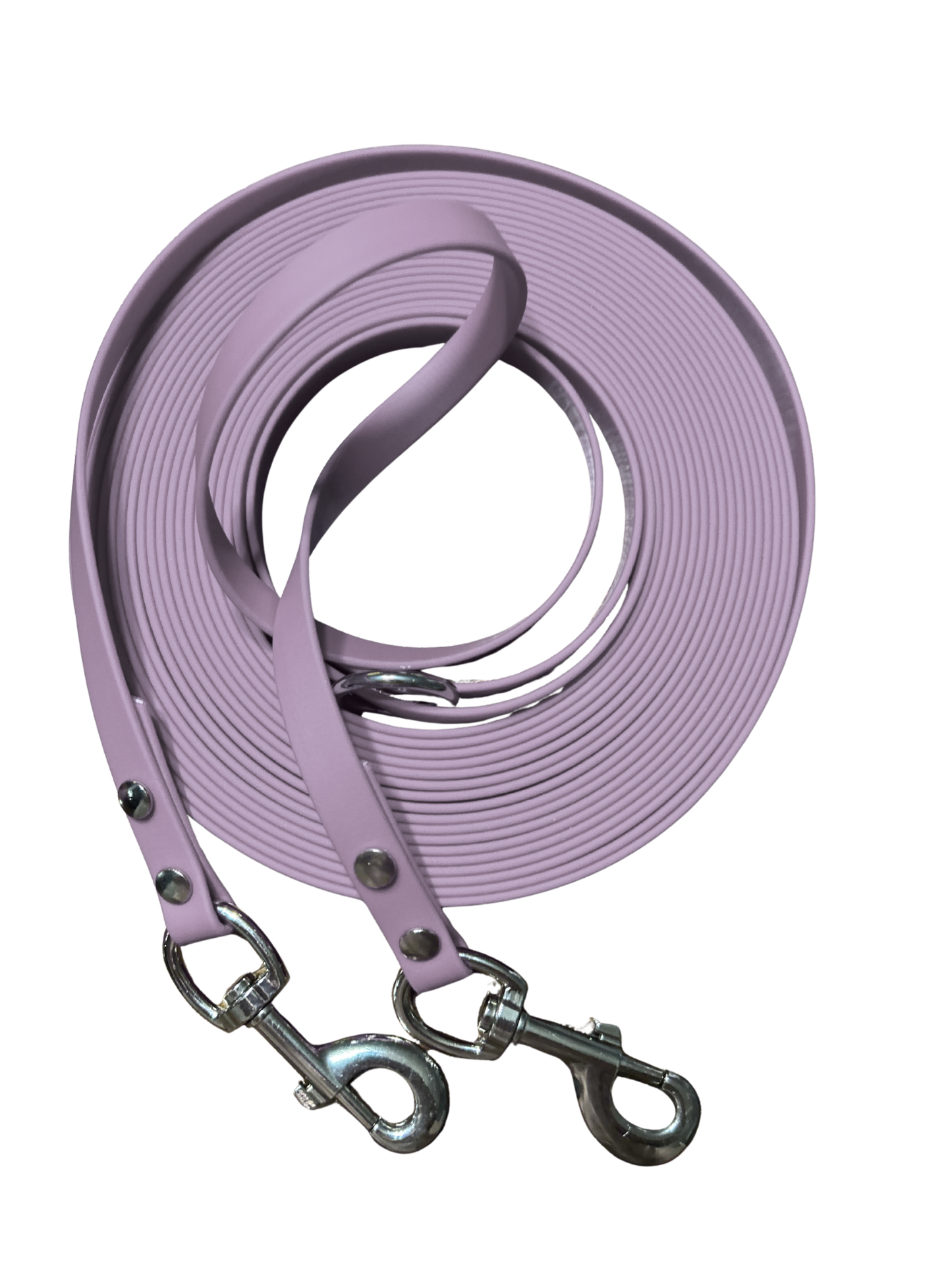 Longe TWO SNAP pour Chien en Biothane – Fait Main au Québec