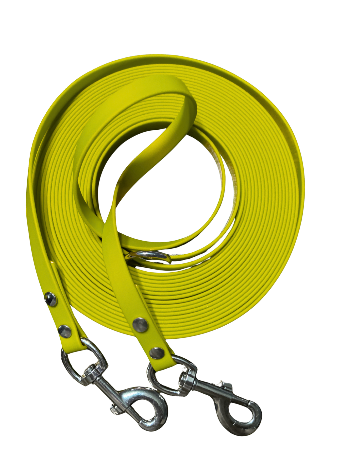 Longe TWO SNAP pour Chien en Biothane – Fait Main au Québec