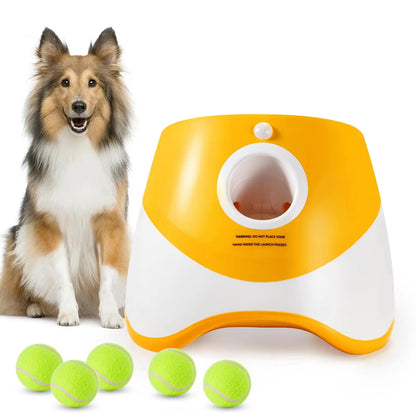 Lance-balles automatique pour chien – Jouet interactif et intelligent