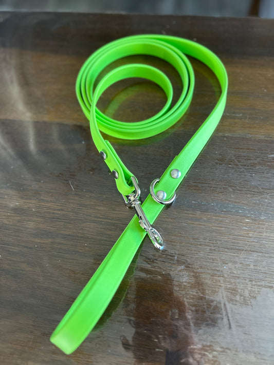 Promo sur Laisse 3/4" en Biothane 6 pieds – Résistante, Imperméable et Fabriquée au Québec