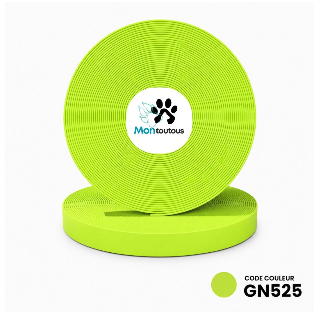 Collier Slip en Biothane pour chien - Fait Main au Québec