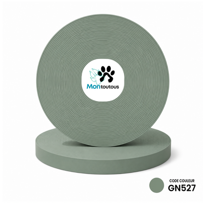 Licou de toilettage en BioThane pour chien 19" et 21" | Fait main au Québec