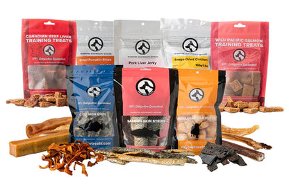 Boîte surprise de friandises et mastications naturelles pour chien – Mastics Big Box