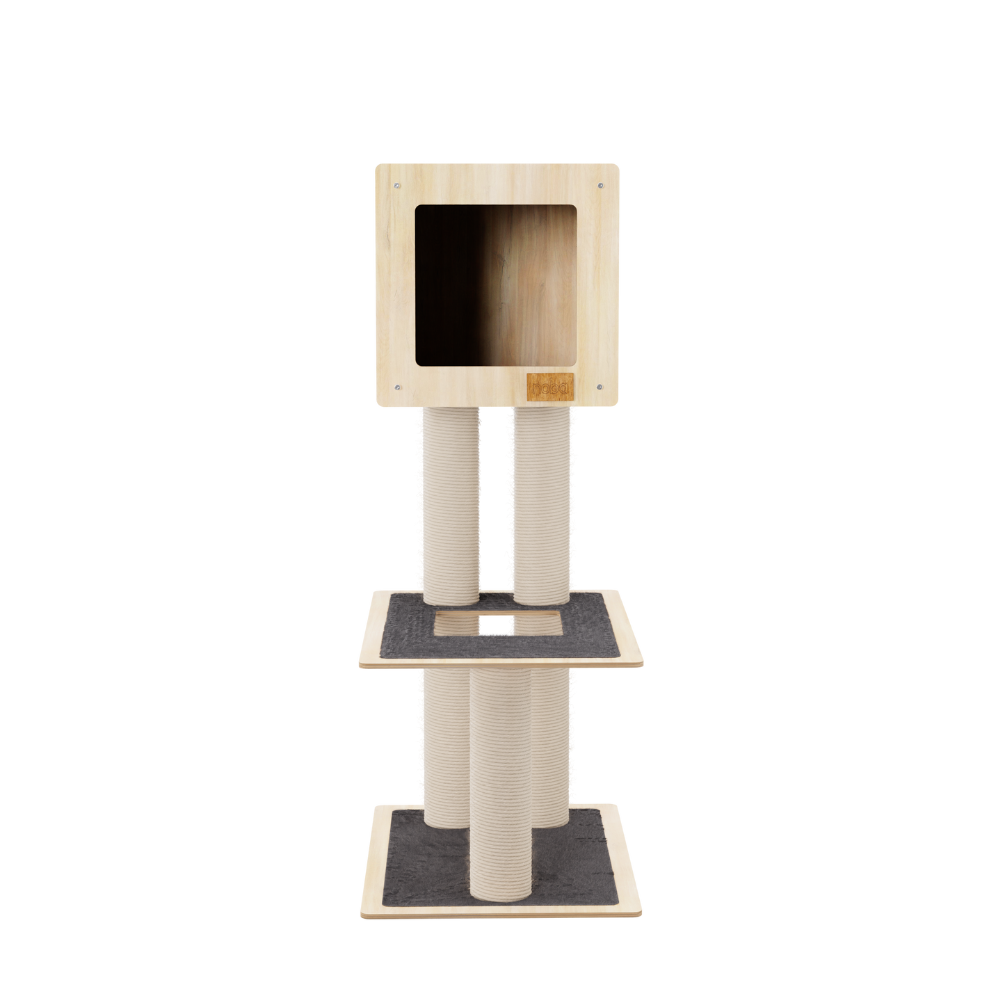 Arbre à Chat Deluxe The Hut – Aire de Jeu Écologique et Design