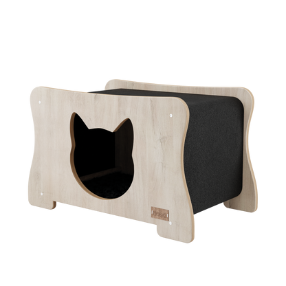 Maison pour Chat avec Hamac Griffoir – Noba