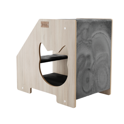 Cachette Escalier – Confort et Jeu pour Chats et Petits Chiens