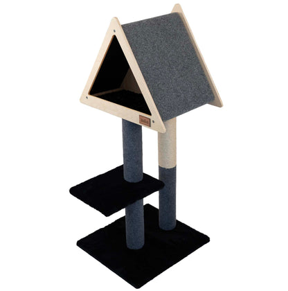 Arbre à Chat Deluxe Teepee – Aire de Jeu Élégante et Écologique