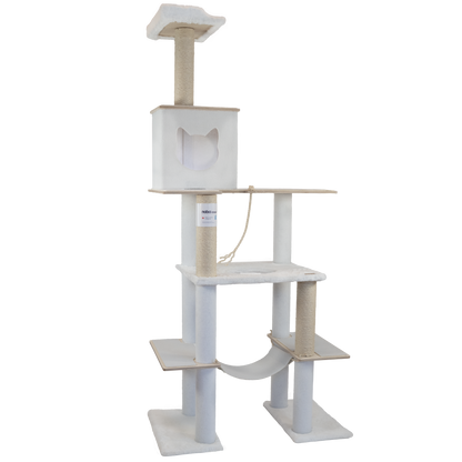 Arbre à Chat Noba Supreme – Tour Noire Élégante et Grande Hauteur