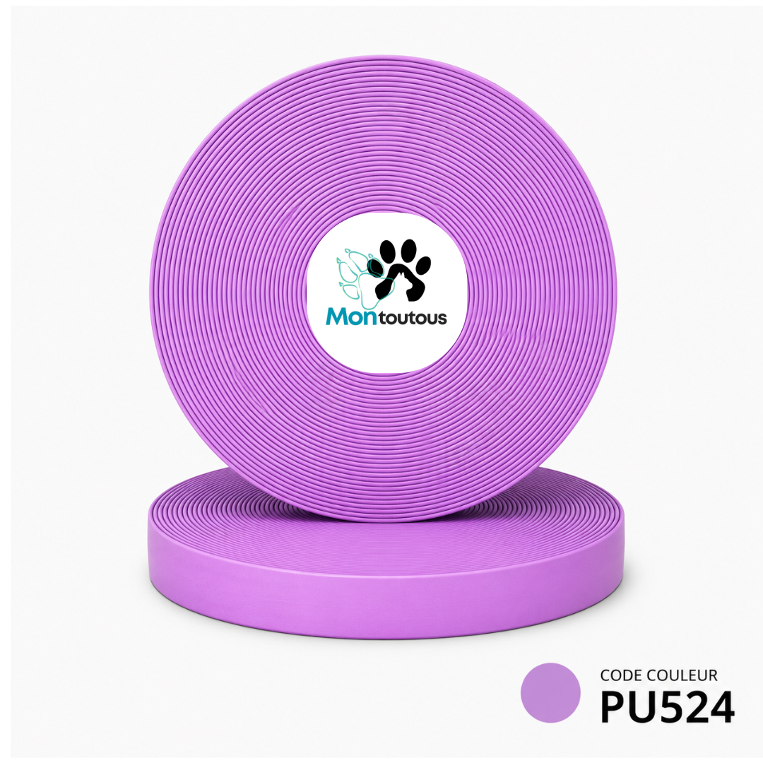 Collier Slip en Biothane pour chien - Fait Main au Québec