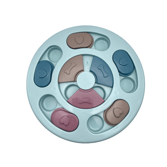 Puzzle interactif pour chien – Cœur et os