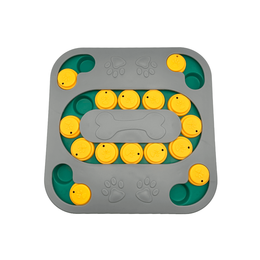 Puzzle interactif pour chien – Apprentissage ludique niveau débutant