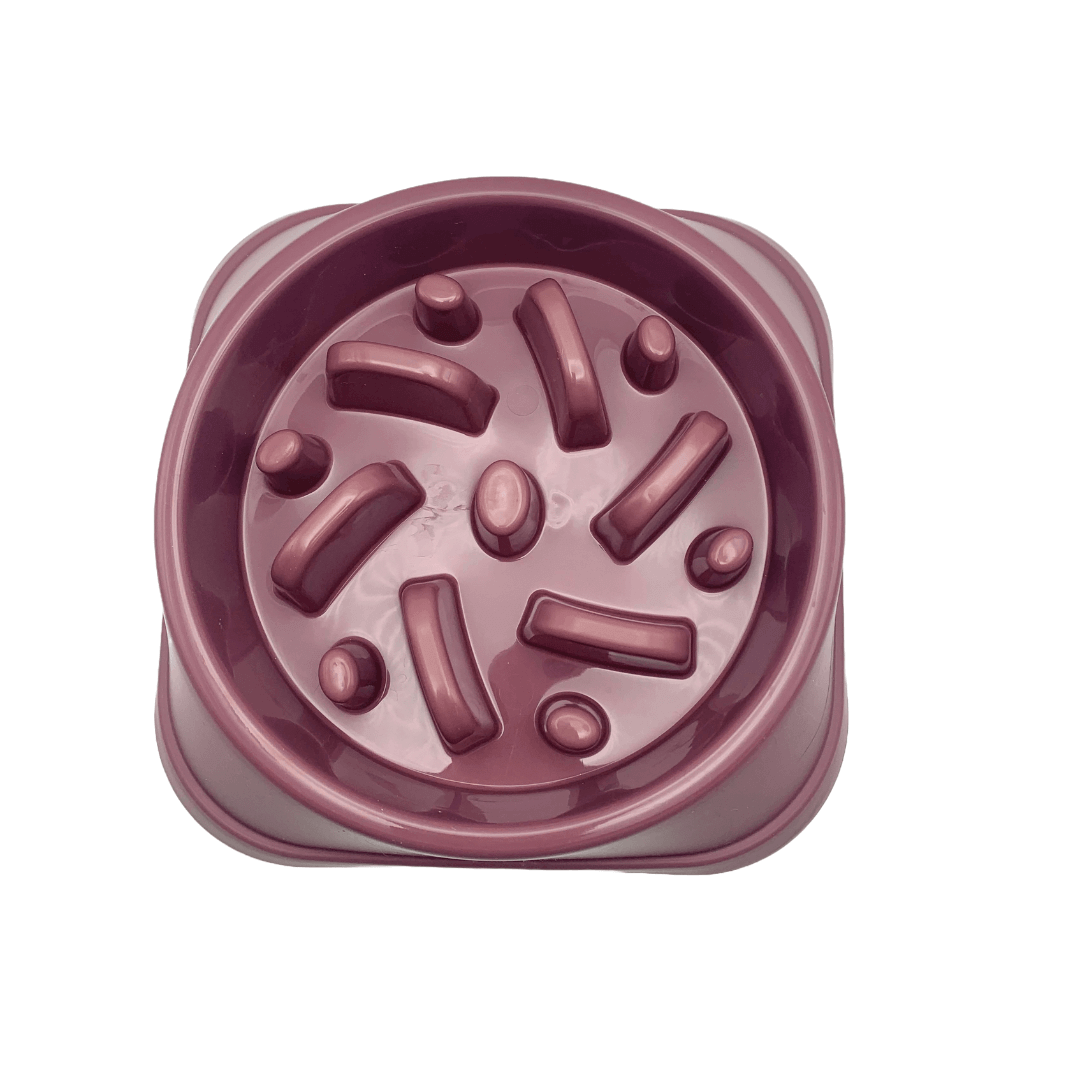 Bol ralentisseur en plastique mauve