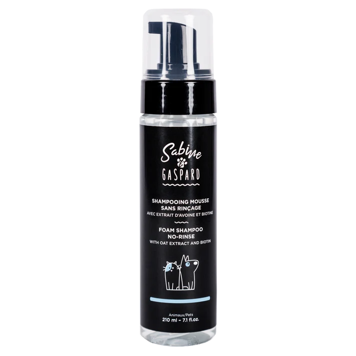 Shampooing Mousse Sans Rinçage Chien & Chat – Nettoyant Doux Peau Sensible