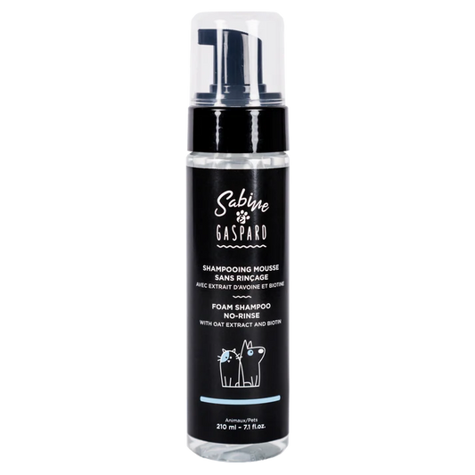 Shampooing Mousse Sans Rinçage Chien & Chat – Nettoyant Doux Peau Sensible