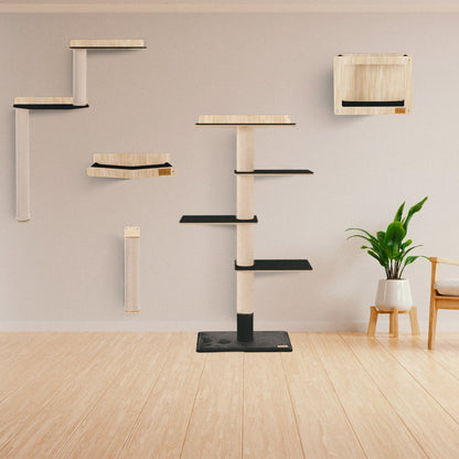 Kit Mural pour Chat – Aire de Jeu Murale Complète et Modulable