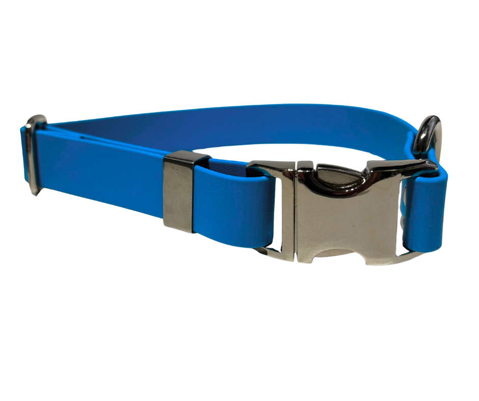 Collier en Biothane pour chien – Boucle en aluminium à attache rapide