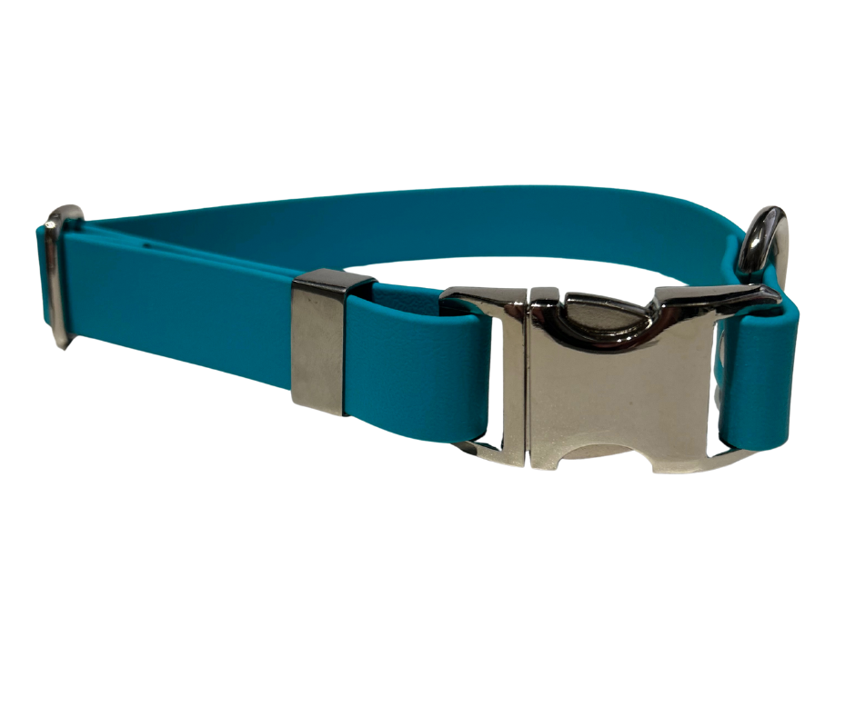 Collier en Biothane pour chien – Boucle en aluminium à attache rapide