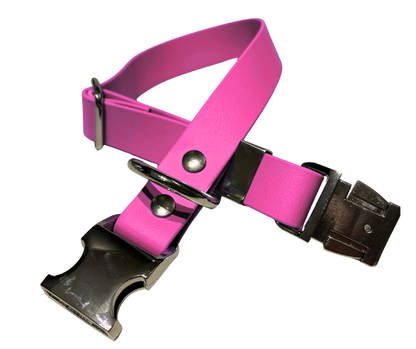 Collier en Biothane pour chien – Boucle en aluminium à attache rapide